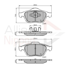 ΣΕΤ ΔΙΣΚΟΦΡΕΝΑ ΕΜΠΡ. RENAULT