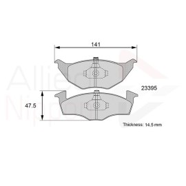 ΣΕΤ ΔΙΣΚΟΦΡΕΝΑ ΕΜΠΡ. AUDI-SEAT-VW