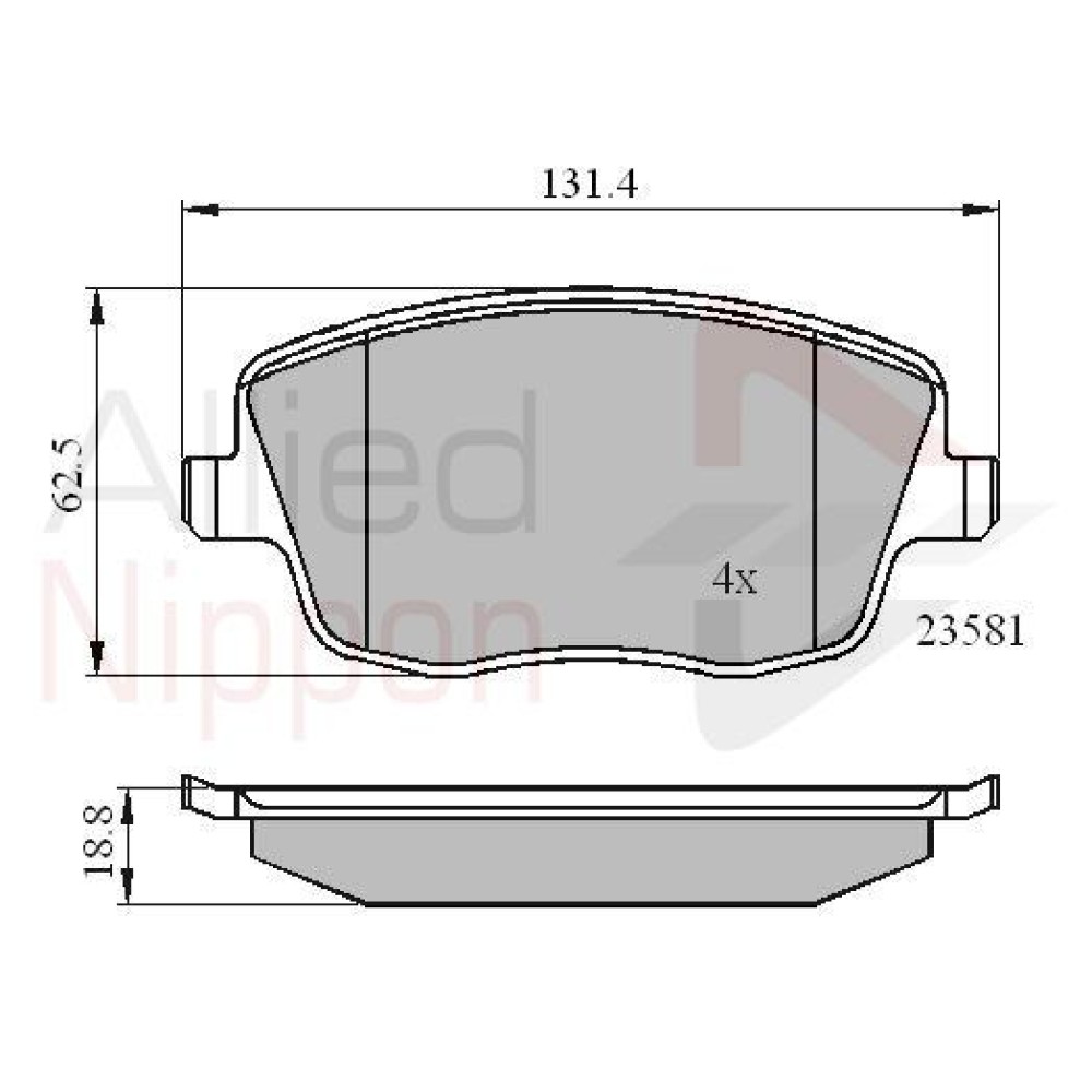 ΣΕΤ ΔΙΣΚΟΦΡΕΝΑ ΕΜΠΡ. SEAT-SKODA-VW