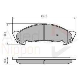 ΣΕΤ ΔΙΣΚΟΦΡΕΝΑ ΕΜΠΡ. ISUZU