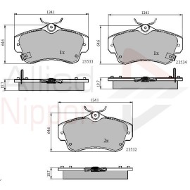 ΣΕΤ ΔΙΣΚΟΦΡΕΝΑ ΕΜΠΡ. CHRYSLER