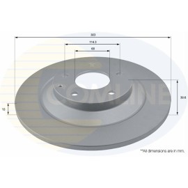 ΕΠΙΧΡΙΣΜΕΝΗ ΔΙΣΚΟΠΛΑΚΑ ΟΠΙΣΘ. MAZDA