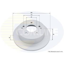 ΕΠΙΧΡΙΣΜΕΝΗ ΔΙΣΚΟΠΛΑΚΑ ΟΠΙΣΘ. NISSAN - SSANGYONG