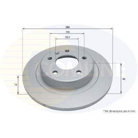 ΕΠΙΧΡΙΣΜΕΝΗ ΔΙΣΚΟΠΛΑΚΑ ΟΠΙΣΘ. OPEL