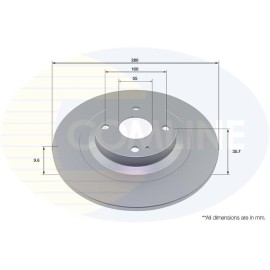 ΕΠΙΧΡΙΣΜΕΝΗ ΔΙΣΚΟΠΛΑΚΑ ΟΠΙΣΘ. FIAT-MAZDA