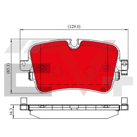 ΣΕΤ ΔΙΣΚΟΦΡΕΝΑ EV+  ΟΠΙΣΘΙΟ AUDI