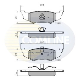 ΣΕΤ ΔΙΣΚΟΦΡΕΝΑ ΟΠΙΣΘ. CHRYSLER