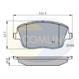ΣΕΤ ΔΙΣΚΟΦΡΕΝΑ ΕΜΠΡ. SEAT-SKODA-VW