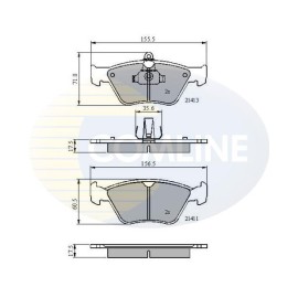 ΣΕΤ ΔΙΣΚΟΦΡΕΝΑ ΕΜΠΡ. OPEL