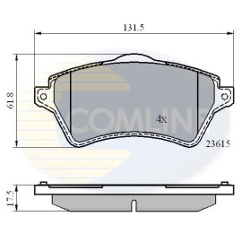 ΣΕΤ ΔΙΣΚΟΦΡΕΝΑ ΕΜΠΡ. LAND ROVER