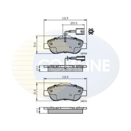 ΣΕΤ ΔΙΣΚΟΦΡΕΝΑ ΕΜΠΡ. FIAT