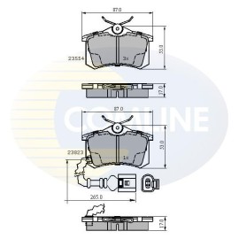 ΣΕΤ ΔΙΣΚΟΦΡΕΝΑ ΟΠΙΣΘ. SEAT-SKODA-VW