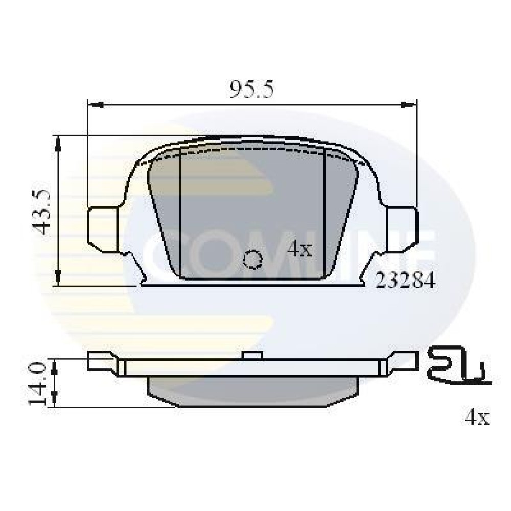 ΣΕΤ ΔΙΣΚΟΦΡΕΝΑ ΟΠΙΣΘ. OPEL
