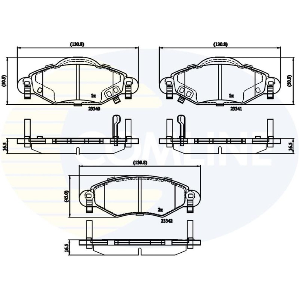 ΣΕΤ ΔΙΣΚΟΦΡΕΝΑ ΕΜΠΡ. TOYOTA