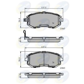 ΣΕΤ ΔΙΣΚΟΦΡΕΝΑ ΕΜΠΡ. SUBARU