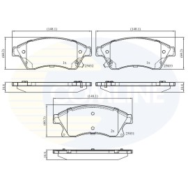 ΣΕΤ ΔΙΣΚΟΦΡΕΝΑ ΕΜΠΡ. OPEL - CHEVROLET