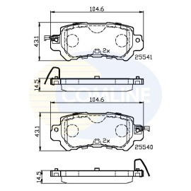 ΣΕΤ ΔΙΣΚΟΦΡΕΝΑ ΟΠΙΣΘ. MAZDA