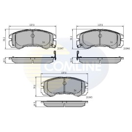 ΣΕΤ ΔΙΣΚΟΦΡΕΝΑ ΕΜΠΡ. ISUZU-OPEL