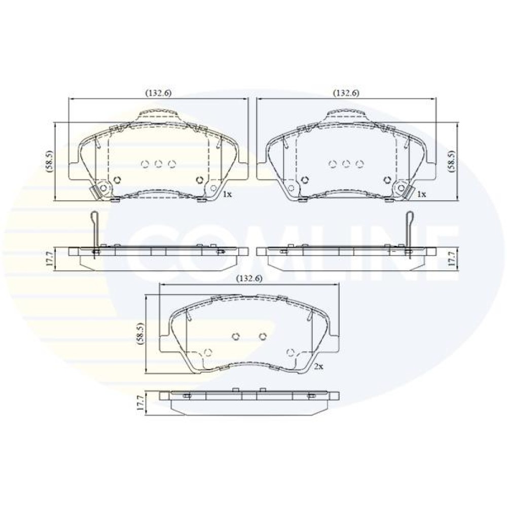 ΣΕΤ ΔΙΣΚΟΦΡΕΝΑ ΕΜΠΡ.  HYUNDAI - KIA