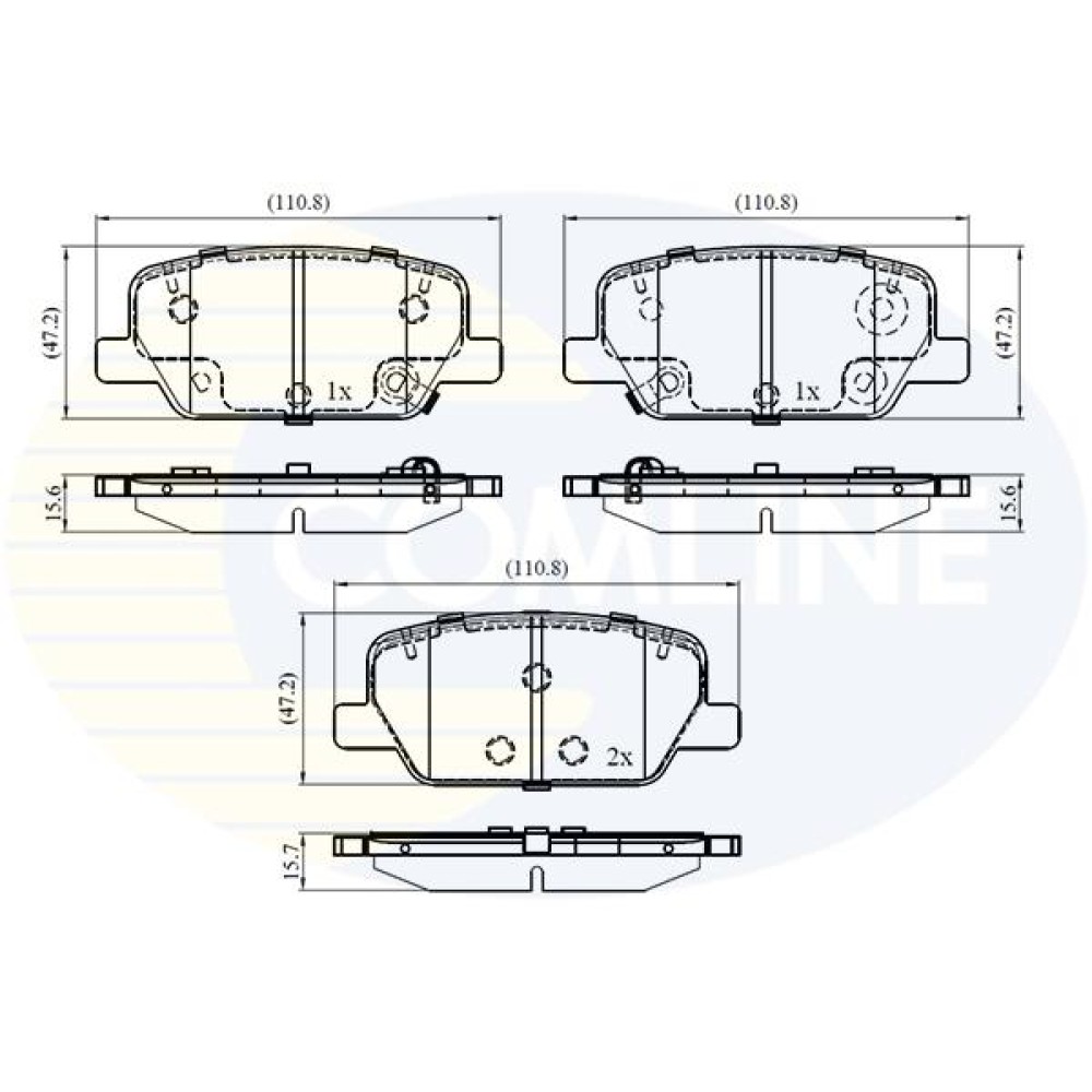 ΣΕΤ ΔΙΣΚΟΦΡΕΝΑ ΟΠΙΣΘ. HYUNDAI