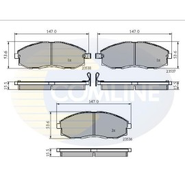 ΣΕΤ ΔΙΣΚΟΦΡΕΝΑ ΕΜΠΡ. HYUNDAI