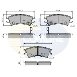 ΣΕΤ ΔΙΣΚΟΦΡΕΝΑ ΕΜΠΡ. HYUNDAI