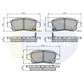ΣΕΤ ΔΙΣΚΟΦΡΕΝΑ ΕΜΠΡ. TOYOTA