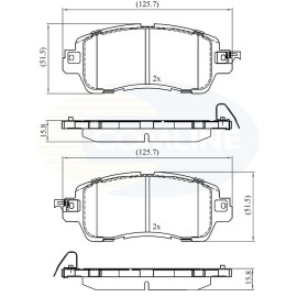 ΣΕΤ ΔΙΣΚΟΦΡΕΝΑ ΕΜΠΡ. MAZDA