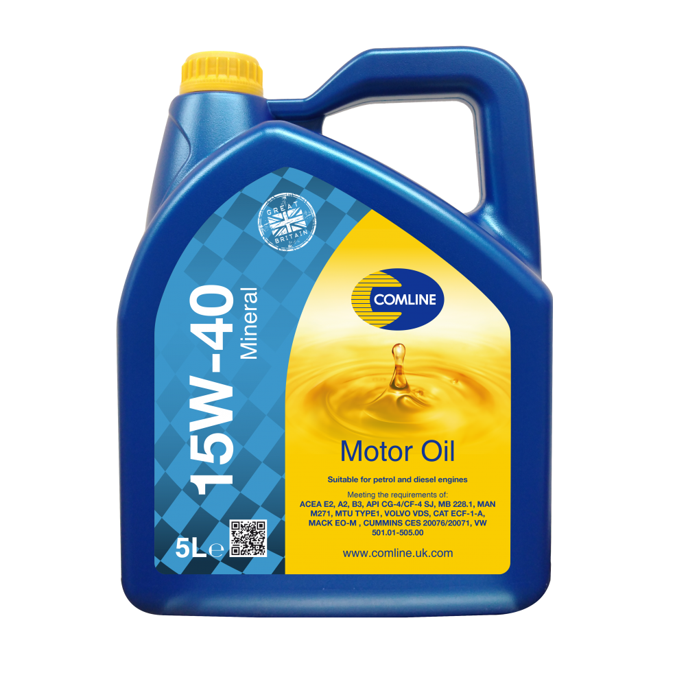 MINERAL 15W40 GASOLINE/DIESEL A3/B3/E2   SJ/CG-4 / 5Lt. x 4