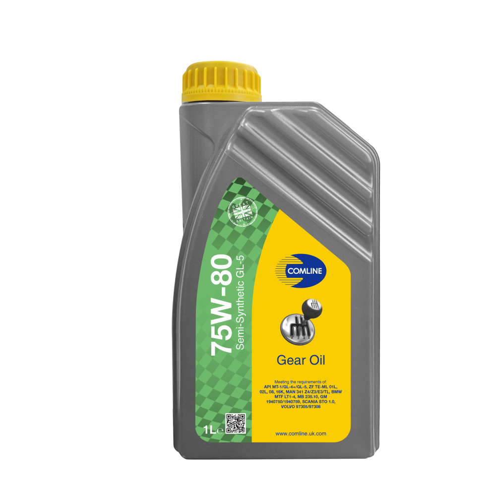 SYNTHETIC TRANSMISSION GEAR OIL 75W80 API MT-1/GL-4+/GL-5  / 1Lt. x 12